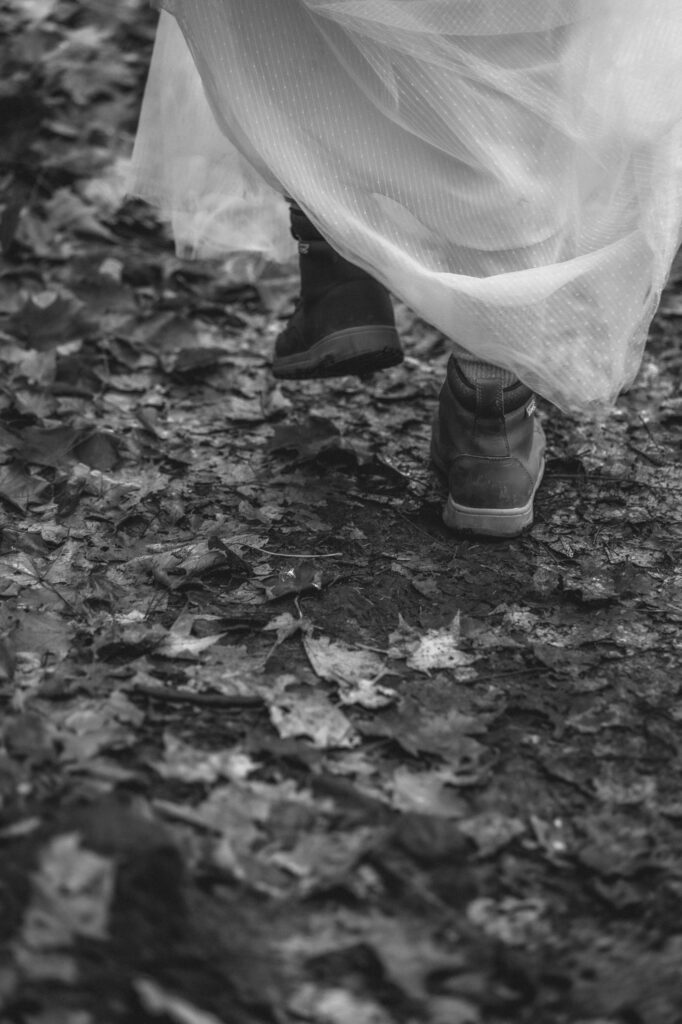 bride hiking boots