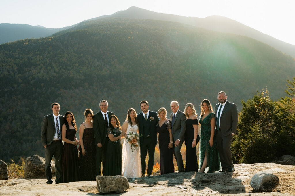 Cobble Lookout Elopement with Family